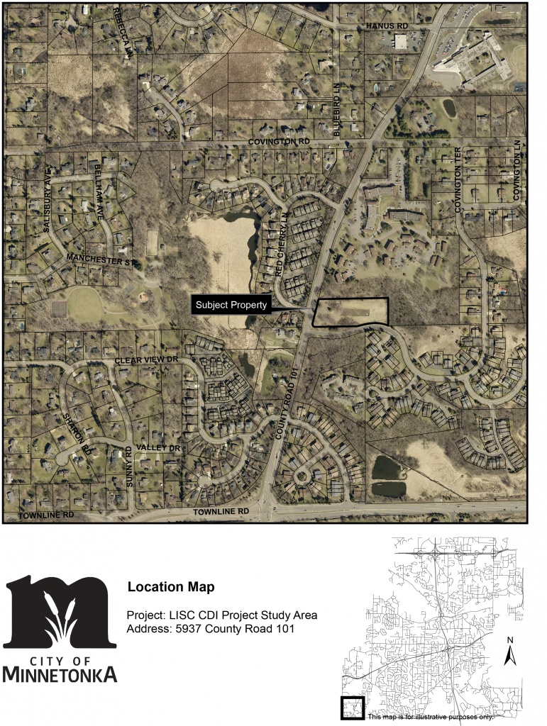 5937 CR 101 project location map