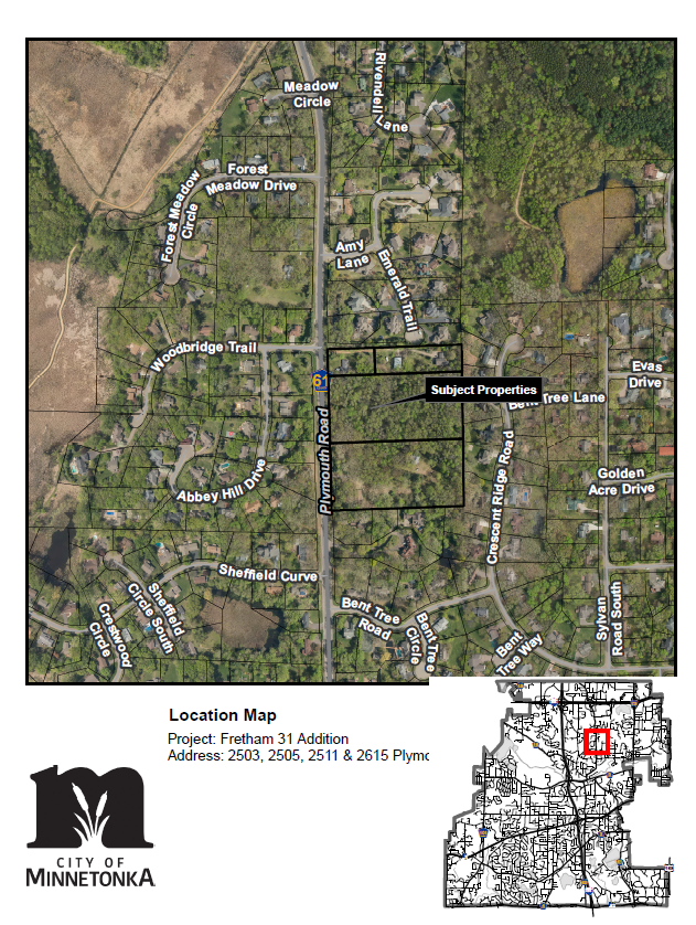 Map of Fretham 31 Addn project area