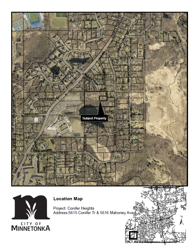 Conifer Heights - Map