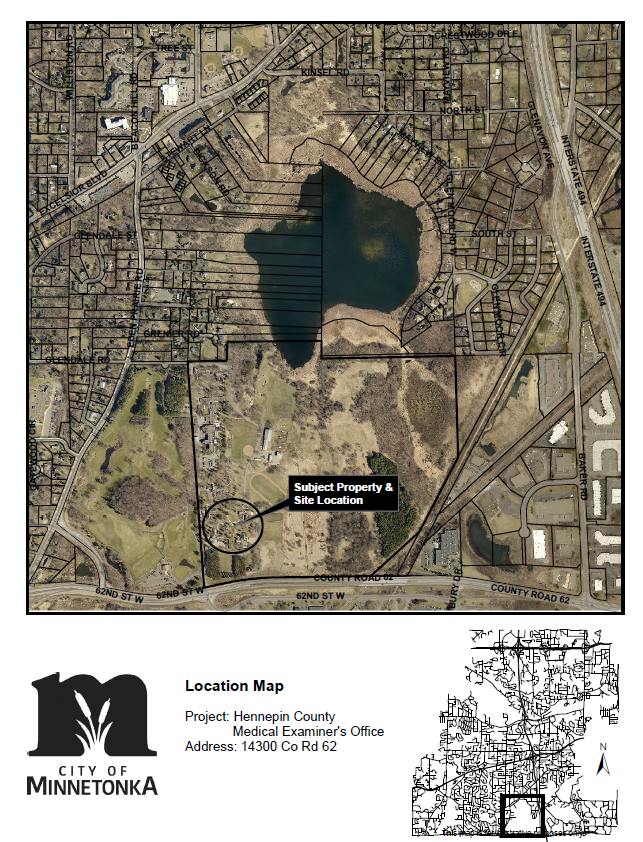 Hennepin County Medical Examiner's Office - Map